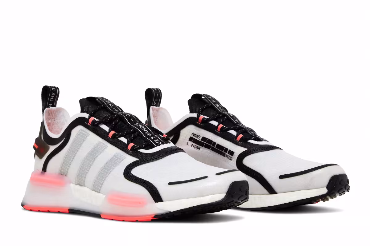 Adidas NMD_V3 White Matte Silver, view 9