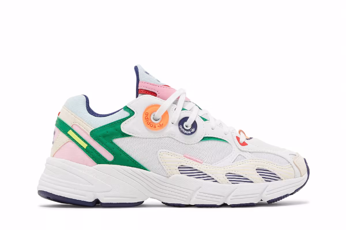adidas Women's Astir White Multi, view 2