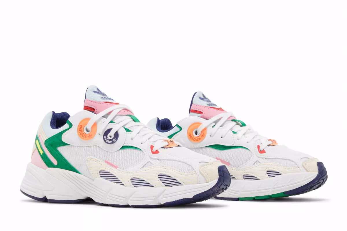 adidas Women's Astir White Multi, view 9