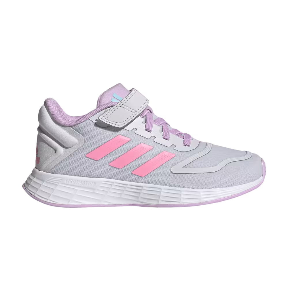 Adidas Duramo 10 Elastic Lace J Dash Grey Beam Pink