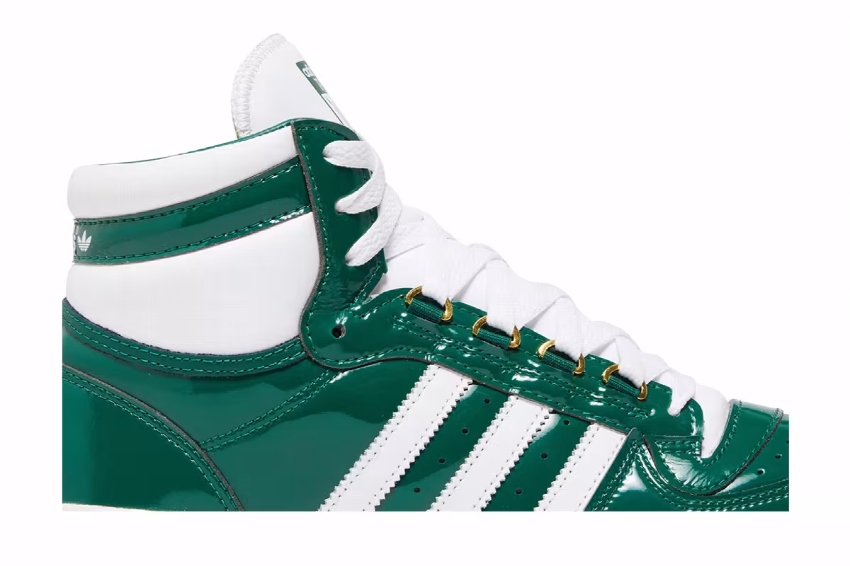 adidas Top Ten RB Dark Green Patent, view 3