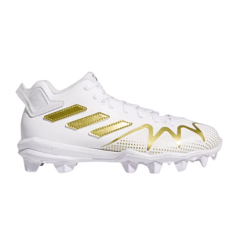 Adidas Freak Spark Mid J White Gold Metallic