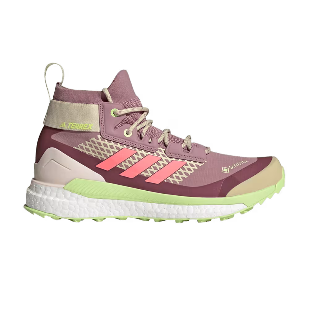 Adidas Women's Terrex Free Hiker GORE-TEX Acid Red Pulse Lime