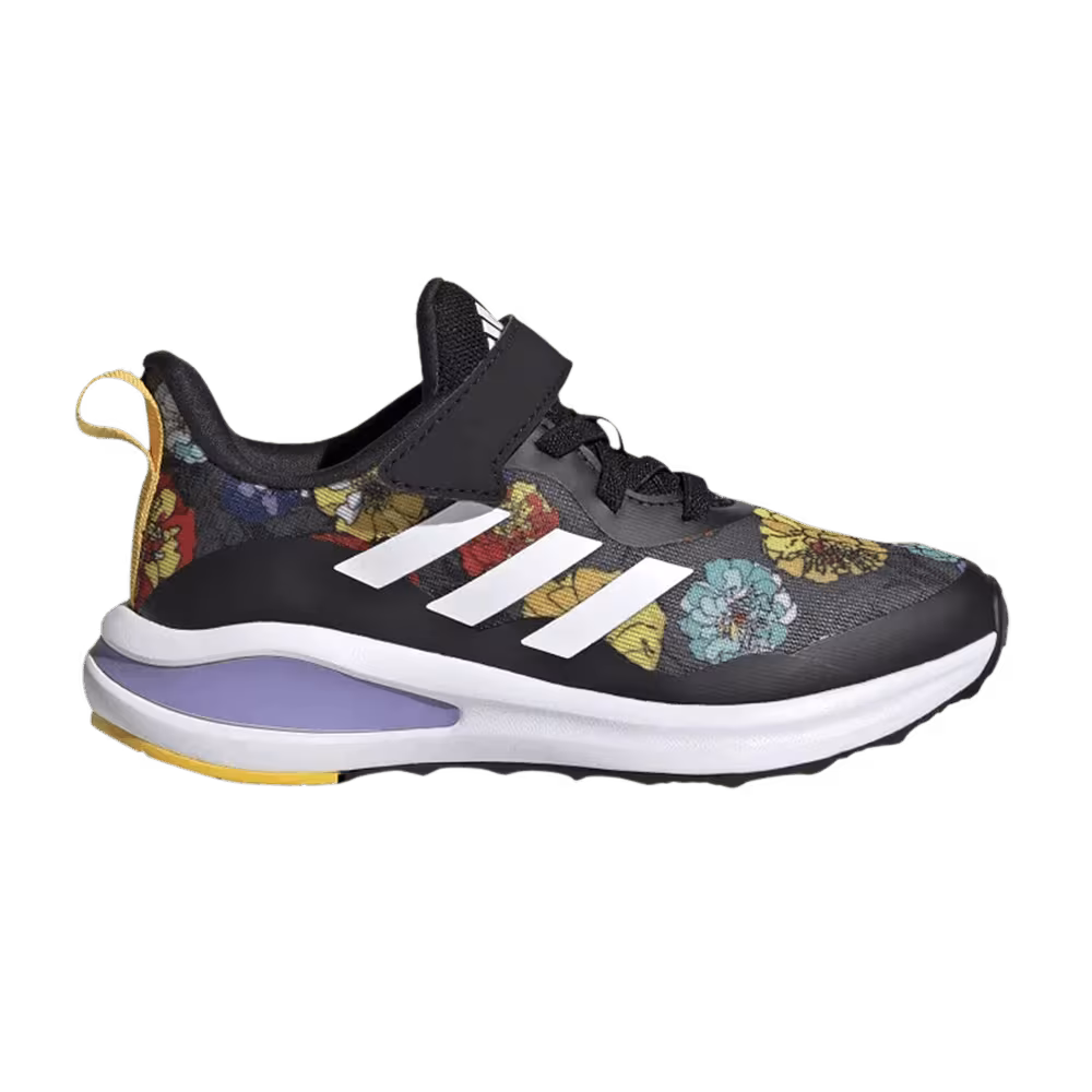 Adidas FortaRun J Floral - Black