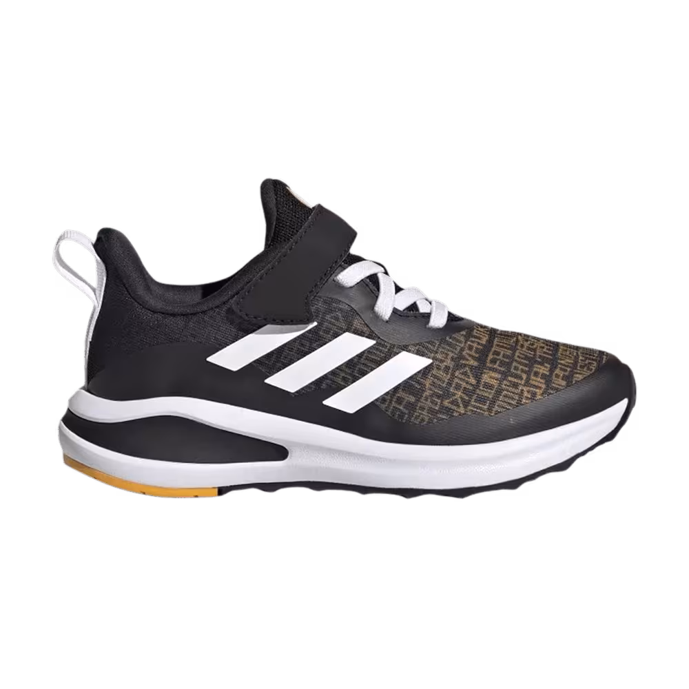 Adidas FortaRun Messi EL J Black Semi Solar Gold
