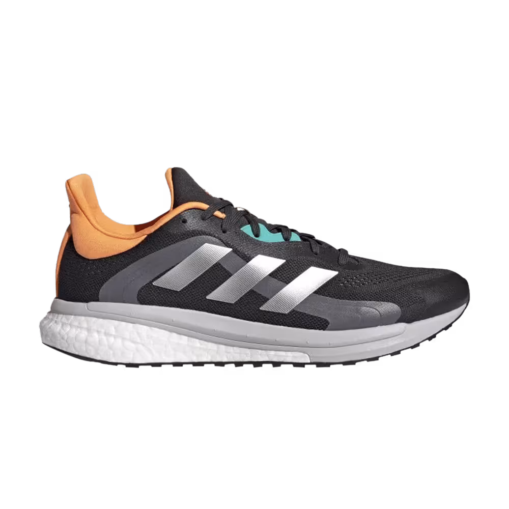 Adidas SolarGlide 4 ST Carbon Silver Metallic
