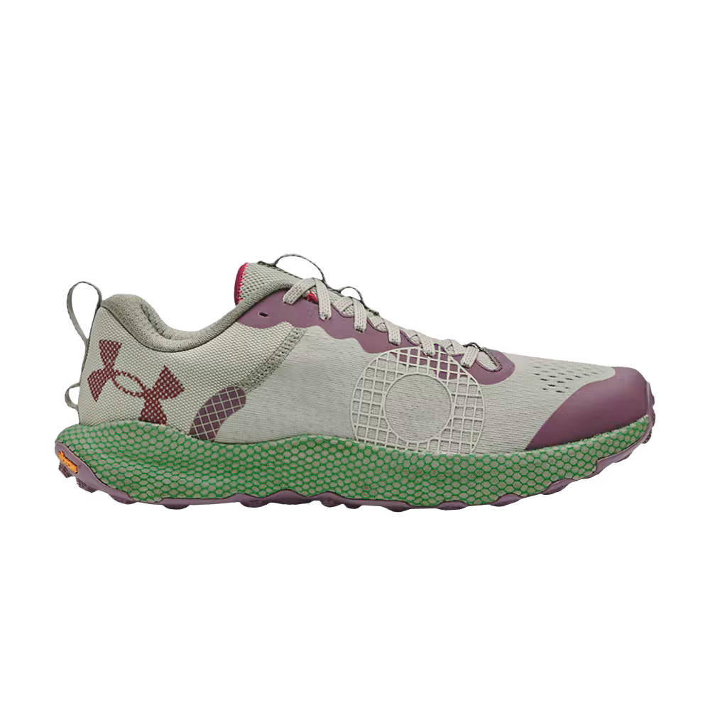 Under Armour HOVR Speed Olive Tint Deep Red