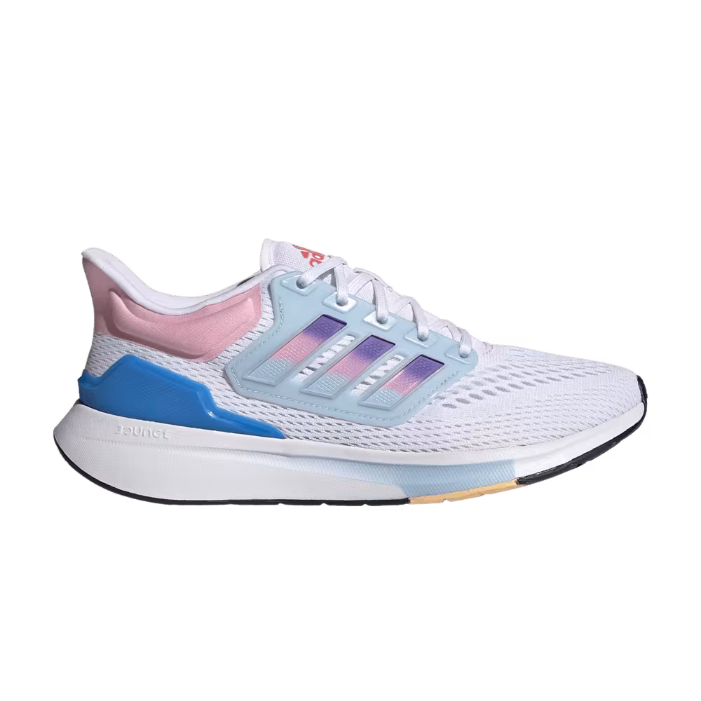 Adidas Women's EQ21 Run White Semi Turbo