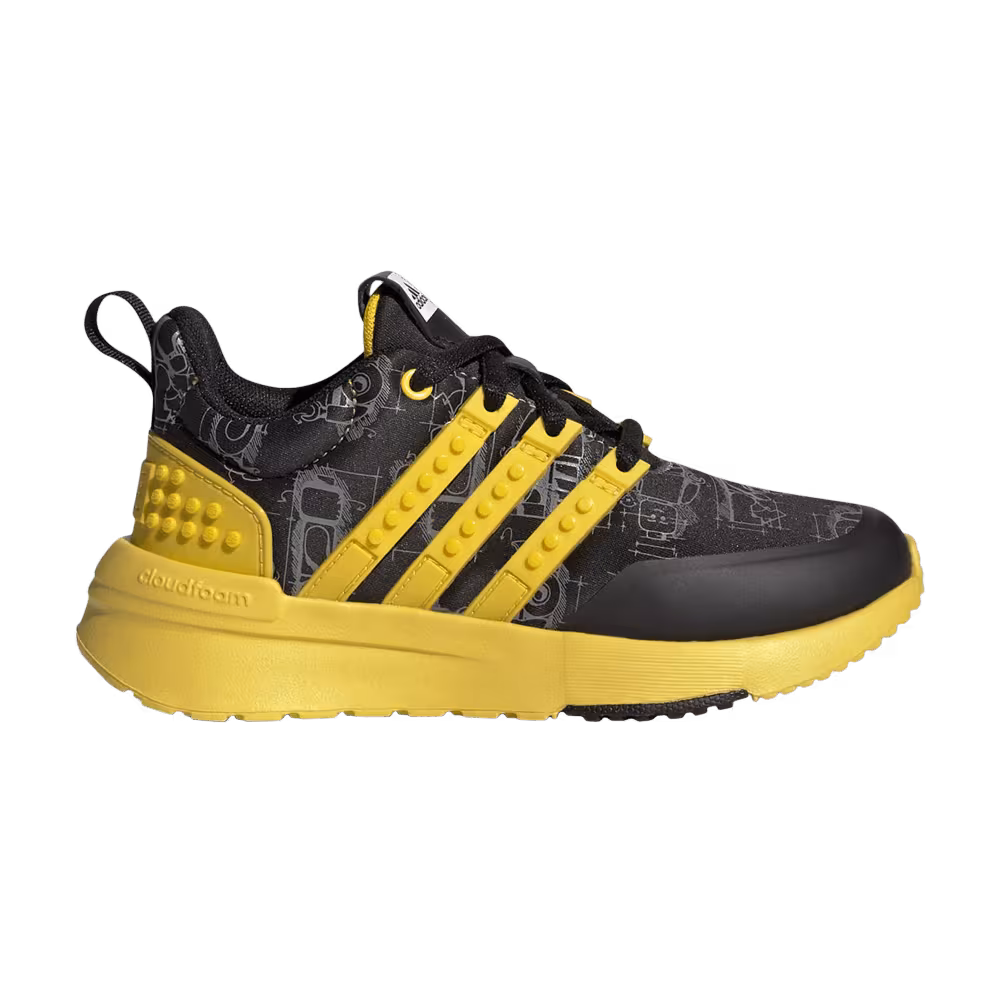 LEGO x adidas Racer TR Big Kid Black Equipment Yellow
