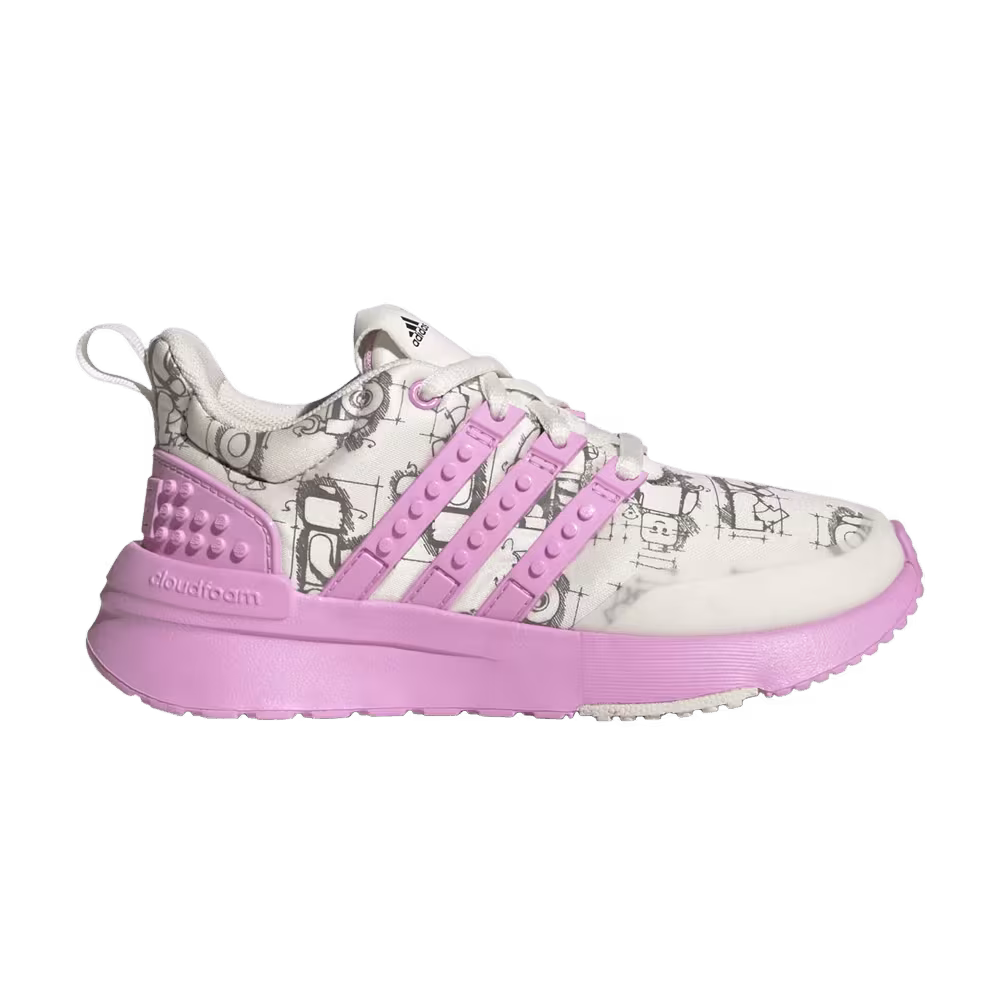 LEGO x adidas Racer TR Big Kid Off White Bliss Lilac