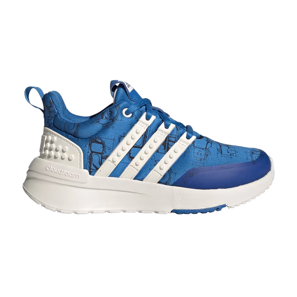 LEGO x adidas Racer TR Big Kid Shock Blue Off White