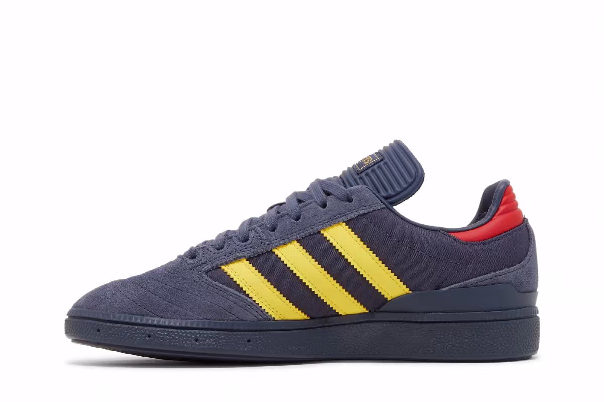 Adidas Busenitz Shadow Navy Impact Yellow, view 4