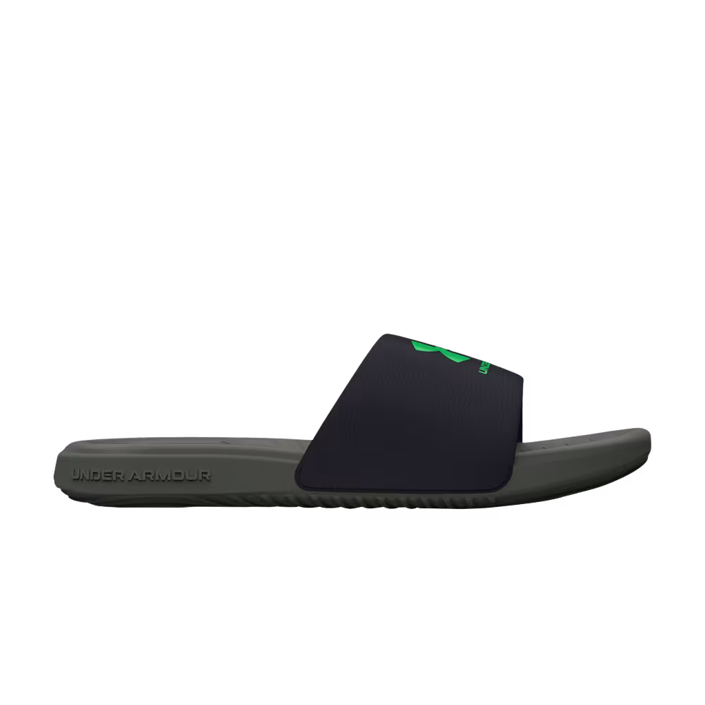 Under Armour Ansa Fixed Slide Black Colorado Sage