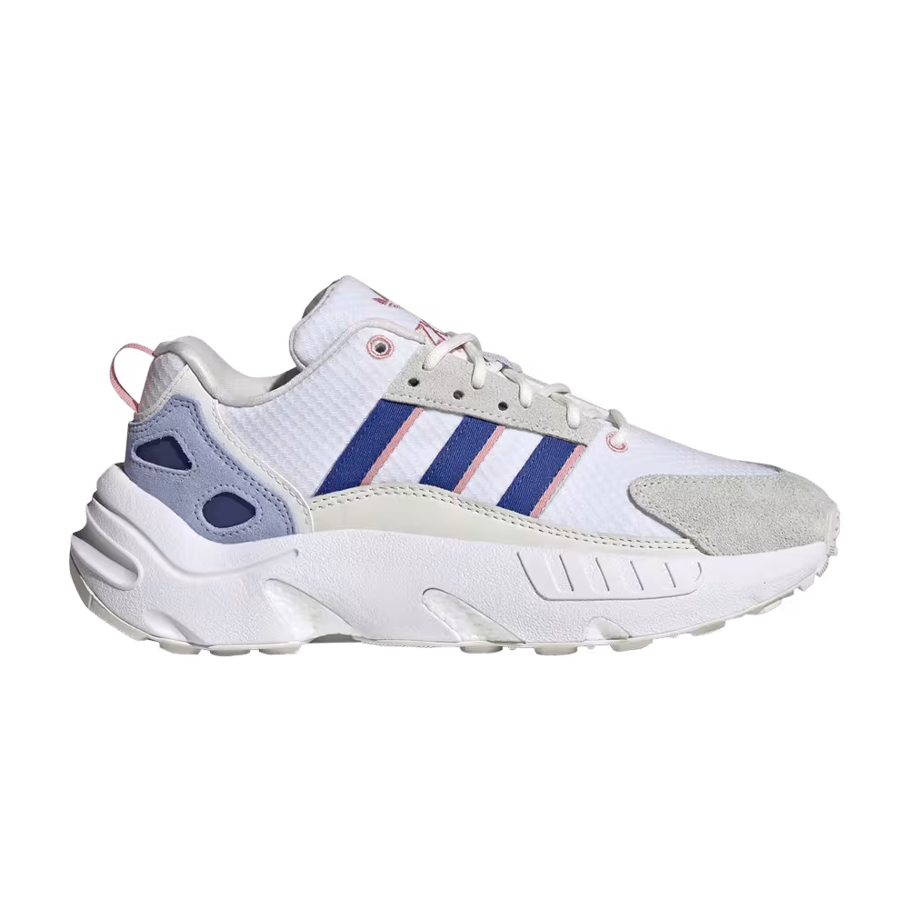 Adidas Women's ZX 22 Boost White Royal Blue