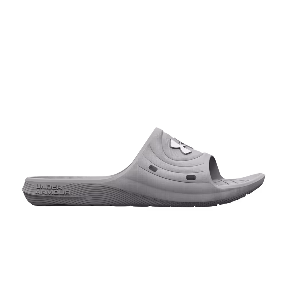 Under Armour Women's Locker 4 Slide Mod Grey