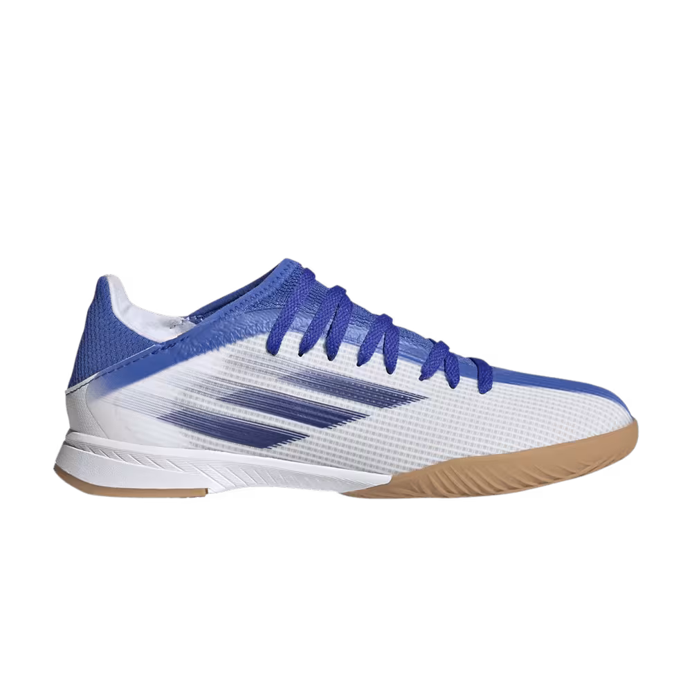Adidas X Speedflow.3 IN J White Legacy Indigo