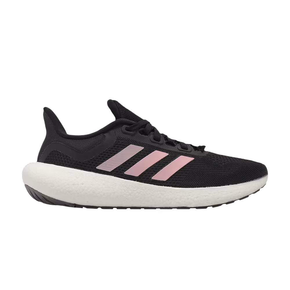 Adidas Women's PureBoost 22 Black Beam Pink