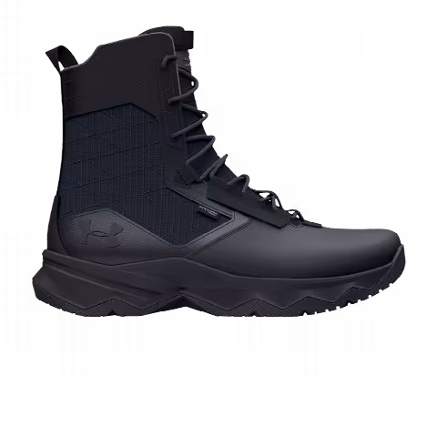 Under Armour Stellar G2 Waterproof Zip Tactical Boot 'Triple Black'