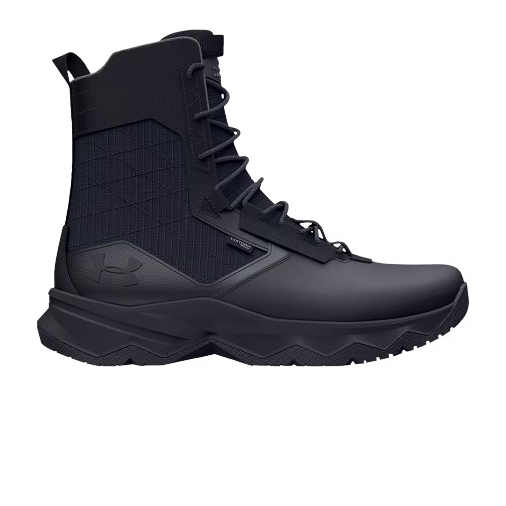 Under Armour Stellar G2 Waterproof Zip Tactical Boot Triple Black