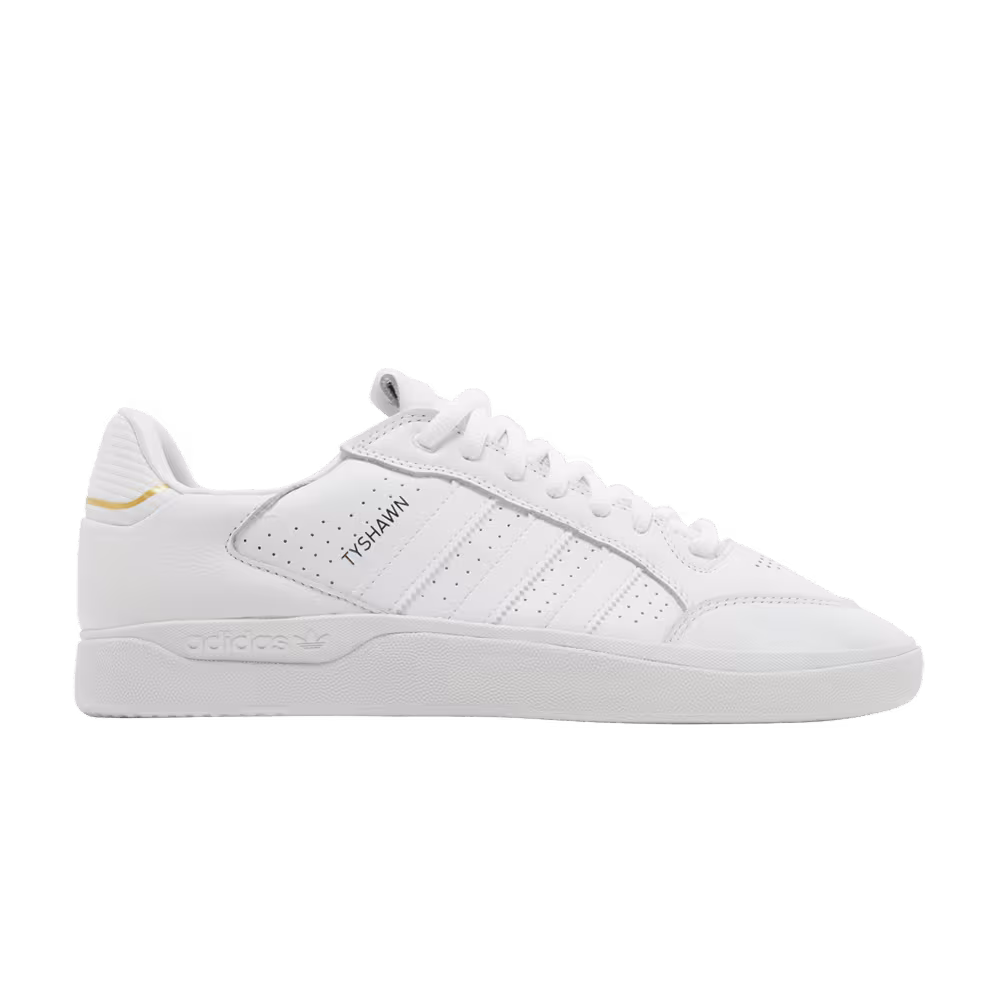Adidas Tyshawn Low White Gold Metallic