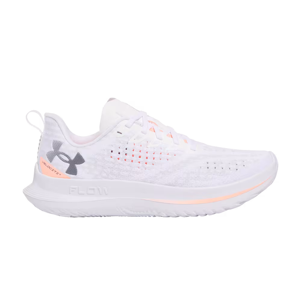 Under Armour Flow Velociti 4 White Flare Orange Grey