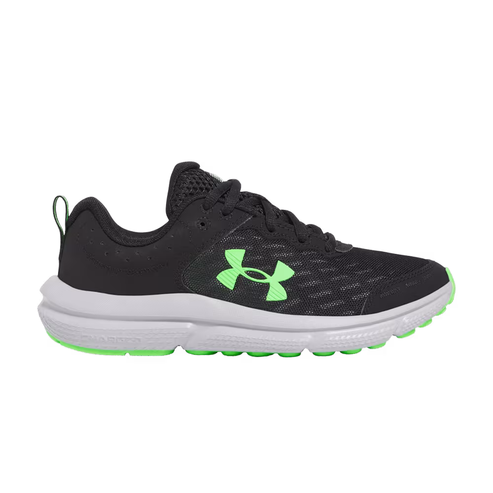 Under Armour Assert 10 AC GS Black Green Shock
