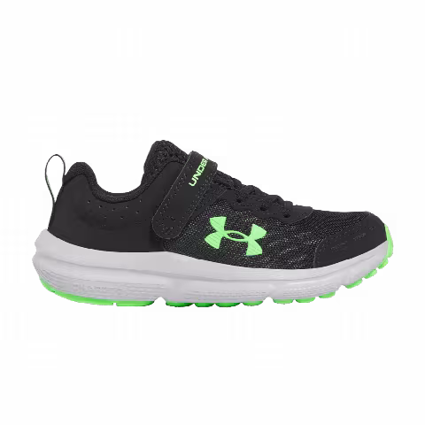 Under Armour Assert 10 AC PS 'Black Green Shock'