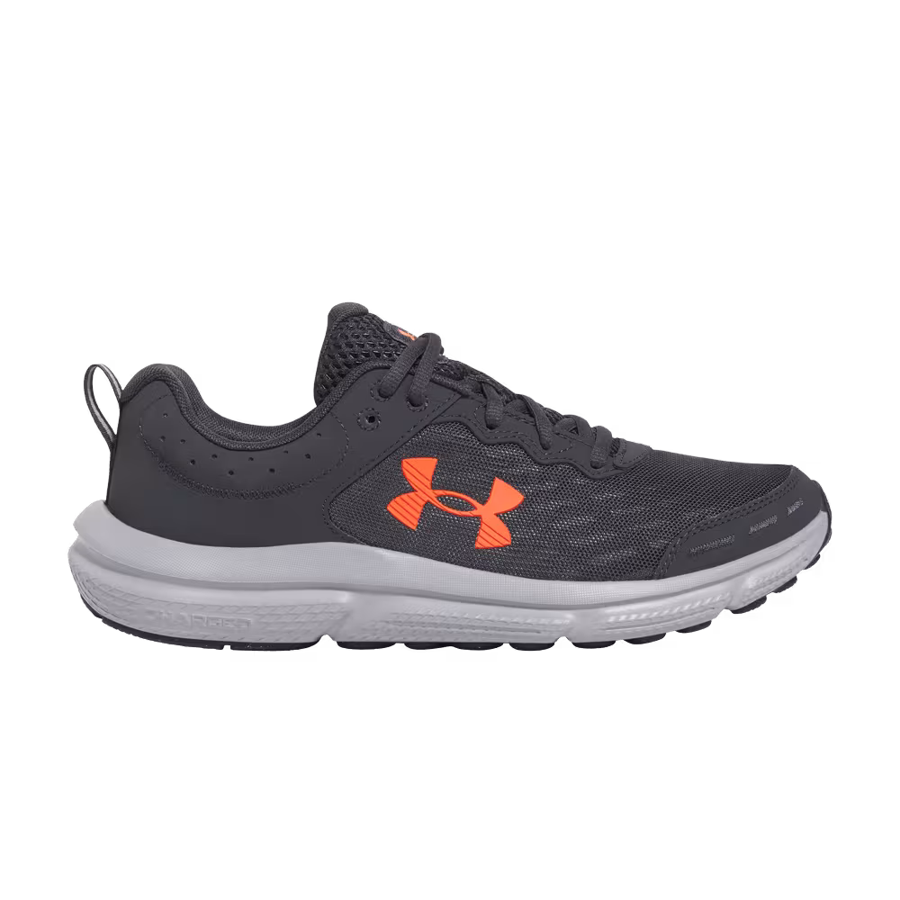 Under Armour Charged Assert 10 Anthracite Ares Red