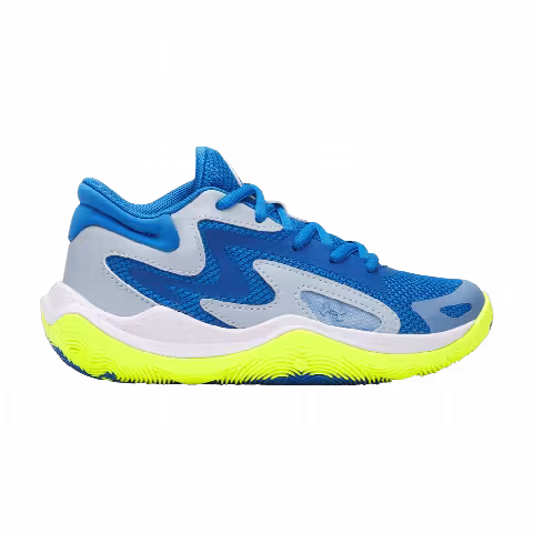 Under Armour Jet '25 PS 'Blue Atlantis Hyper Green'