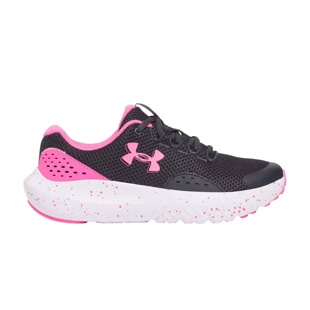 Under Armour Surge 4 GS Anthracite Aero Pink