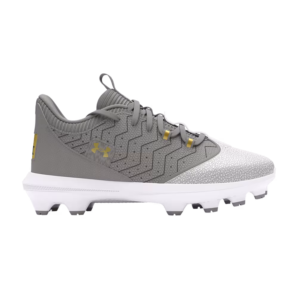 Under Armour Harper 9 TPU Jr Baseball Grey