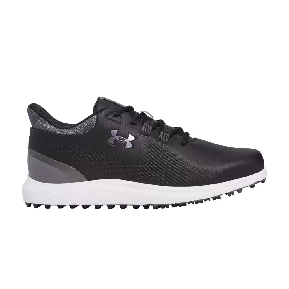 Under Armour Drive Medal Spikeless Wide Black Castlerock