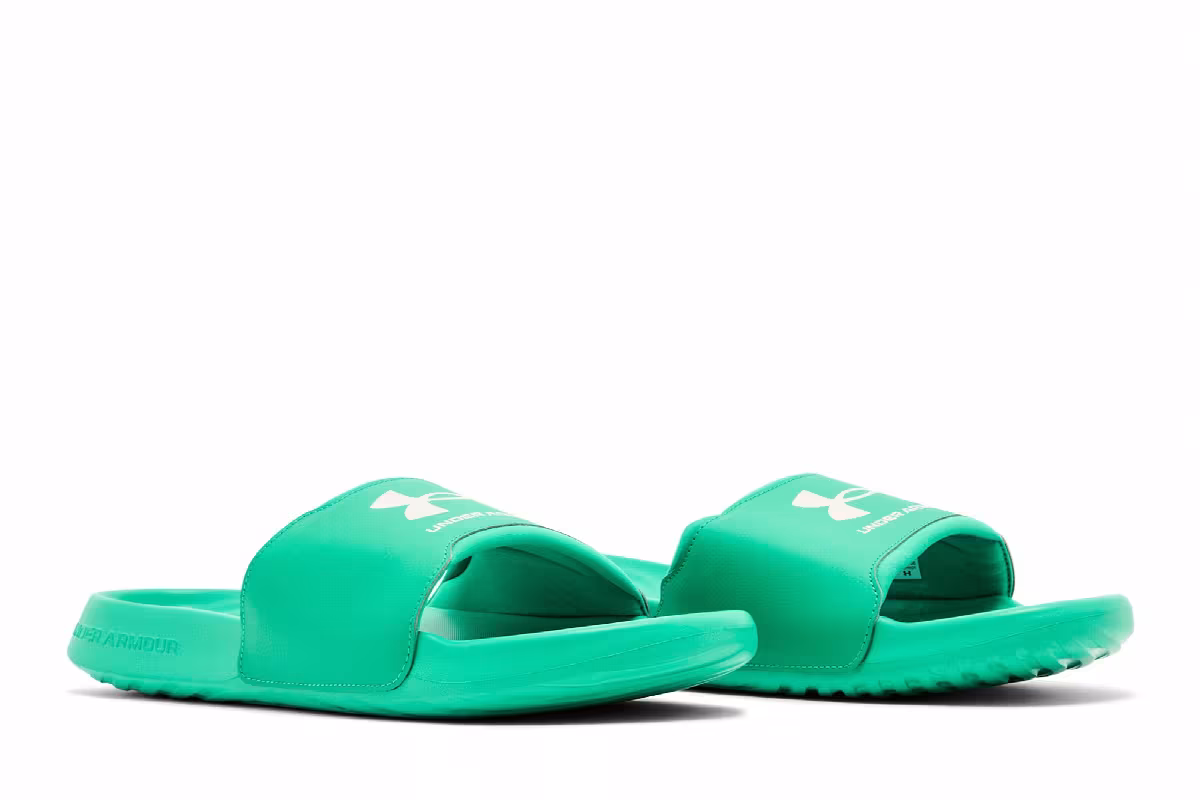 Under Armour Ignite Select Slide Tidal Green, view 9