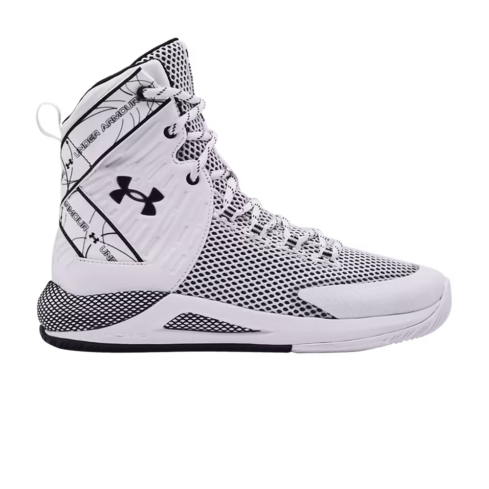 Under Armour Women's HOVR Highlight Ace White Black