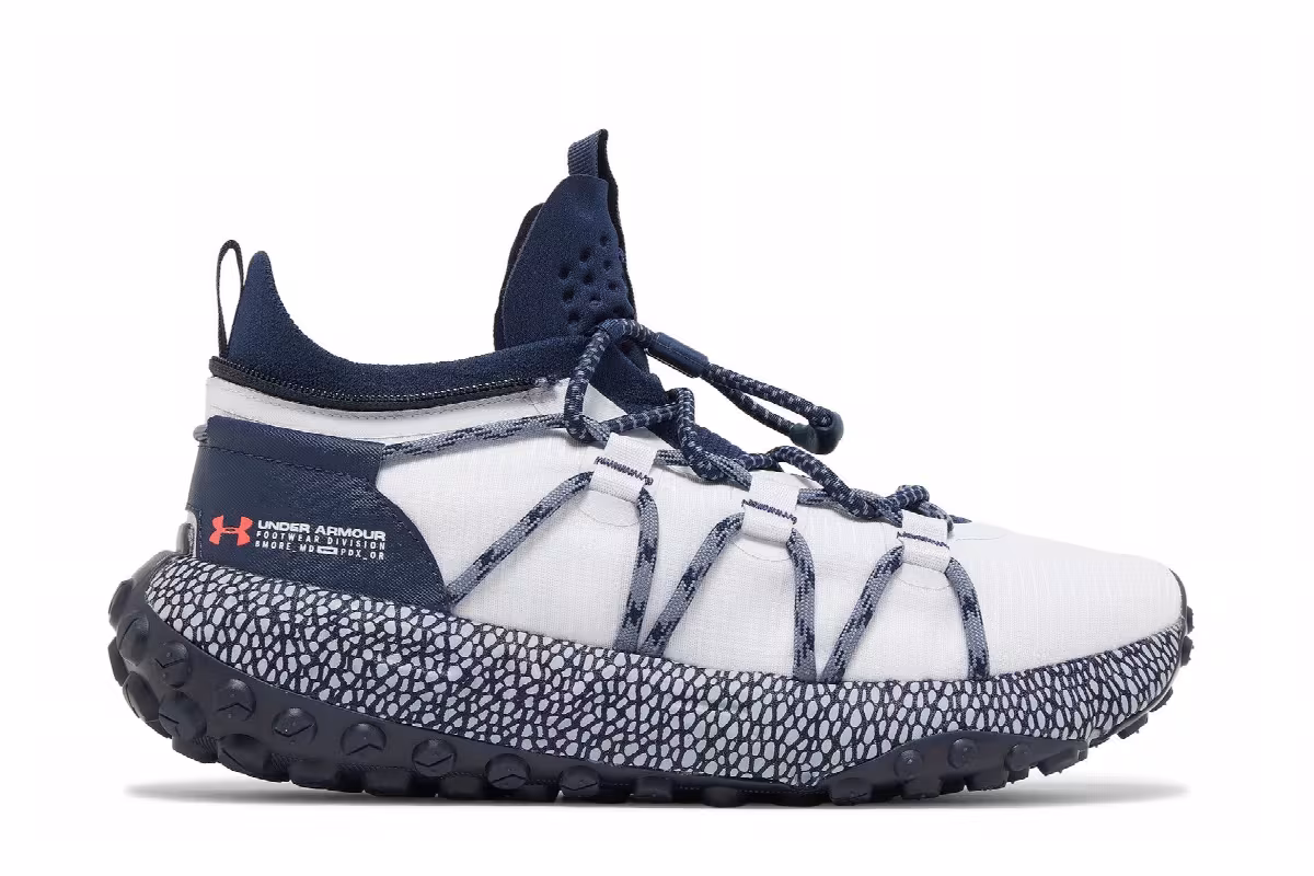 Under Armour HOVR Summit Fat Tire Cuff White Academy, view 2