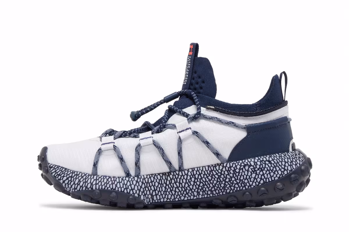 Under Armour HOVR Summit Fat Tire Cuff White Academy, view 4