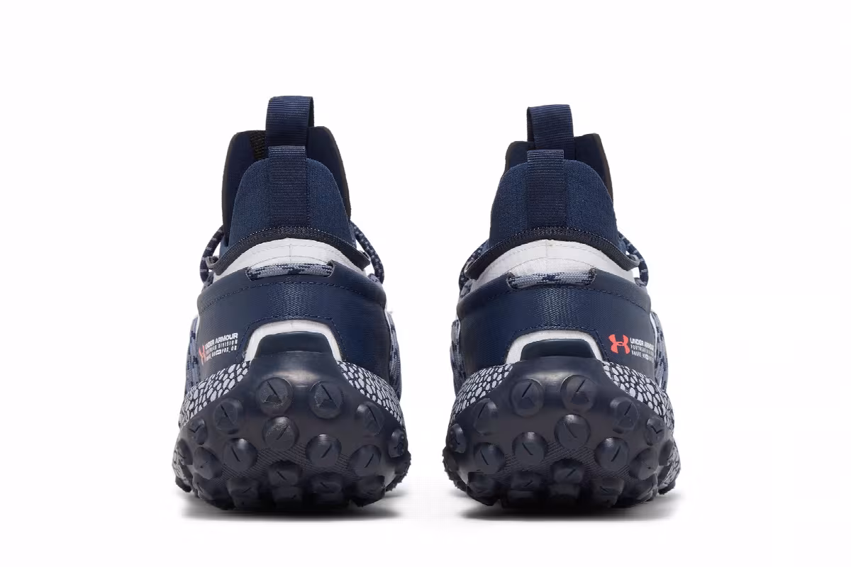 Under Armour HOVR Summit Fat Tire Cuff White Academy, view 7