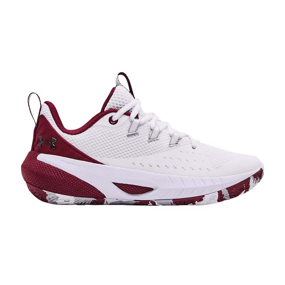 Under Armour Women's HOVR Ascent Team White Cardinal