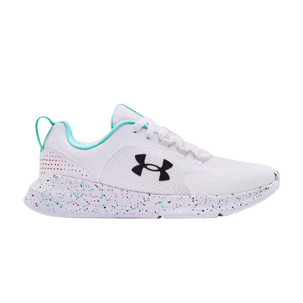 Under Armour Women's Essential NM Wide Paint Splatter - White Black