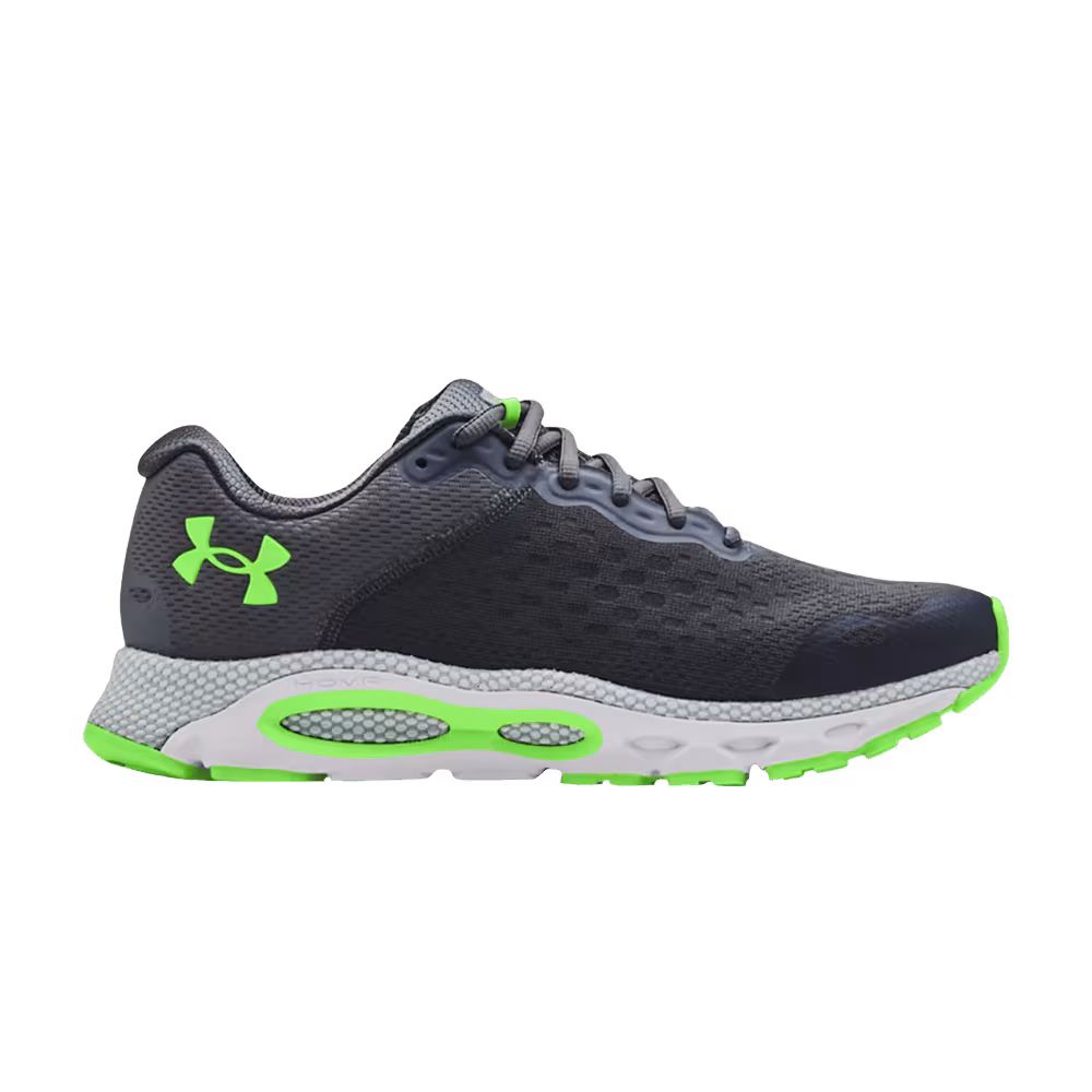 Under Armour HOVR Infinite 3 Pitch Grey Lime