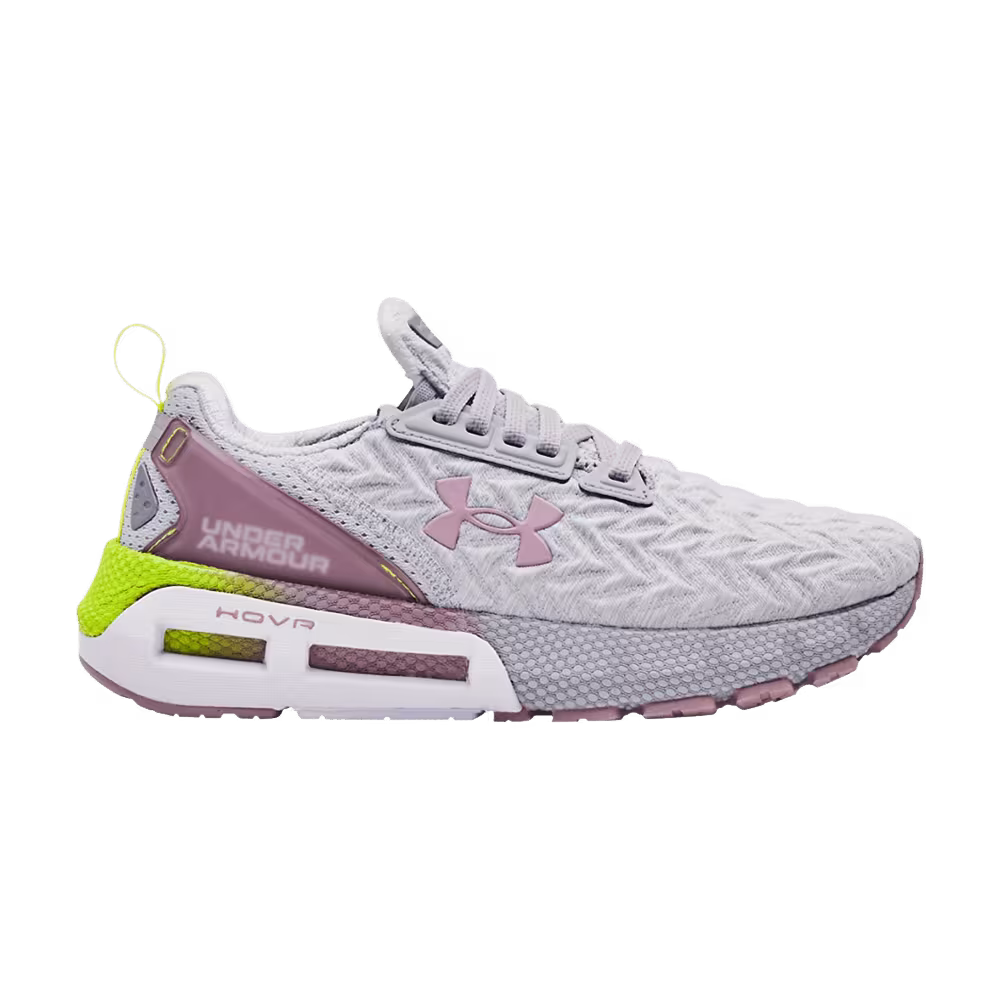 Under Armour Women's HOVR Mega 2 Clone Halo Grey Mauve Pink