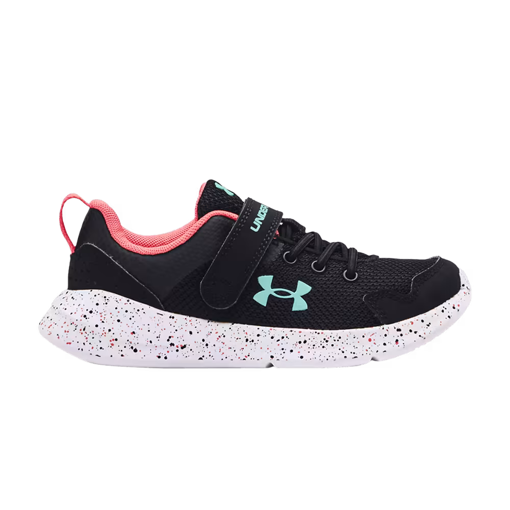 Under Armour Essential NM PS Paint Splatter - Black Tile Blue