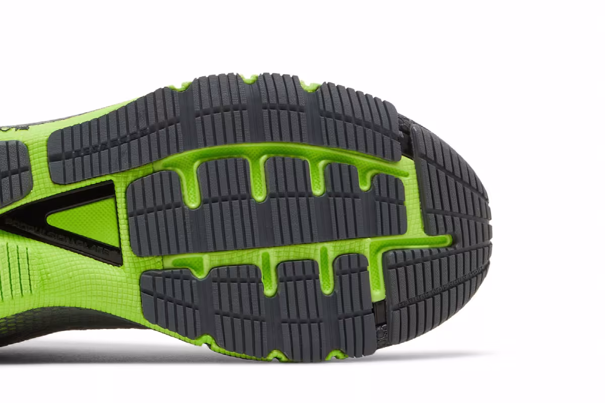 Under Armour HOVR Machina 2 Pitch Grey Hyper Green, view 6
