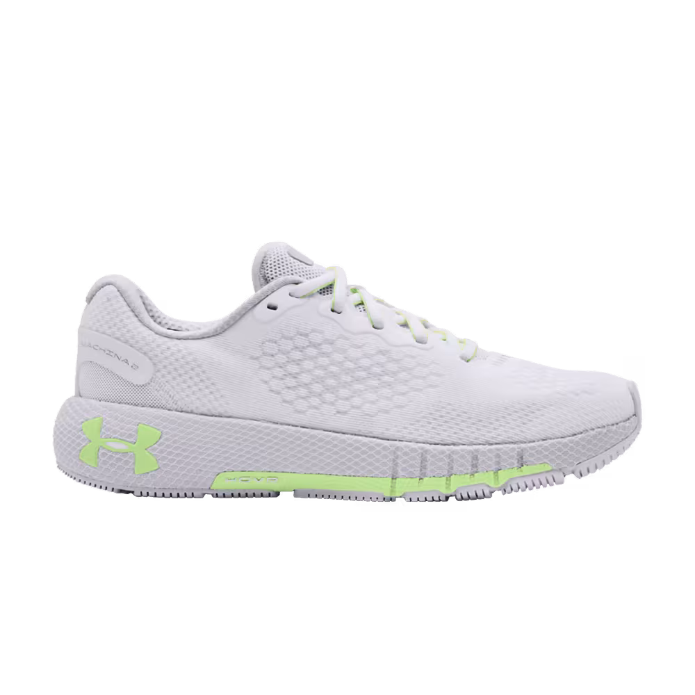 Under Armour Women's HOVR Machina 2 White Summer Lime