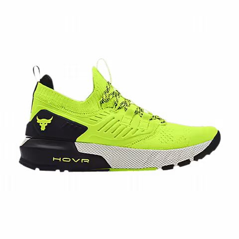 Under Armour Project Rock 3 GS 'High-Vis Yellow Black'