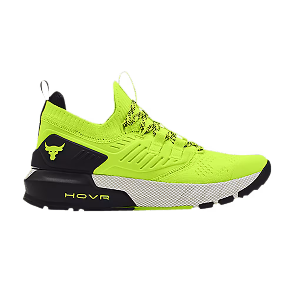 Under Armour Project Rock 3 GS High-Vis Yellow Black
