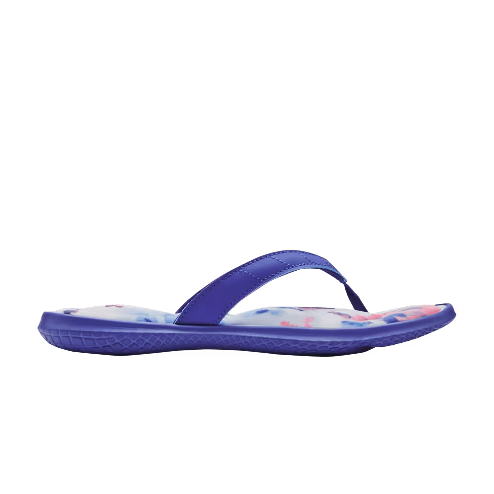 Under Armour Women's Marbella 7 FB Sandal Graphic - Tempest