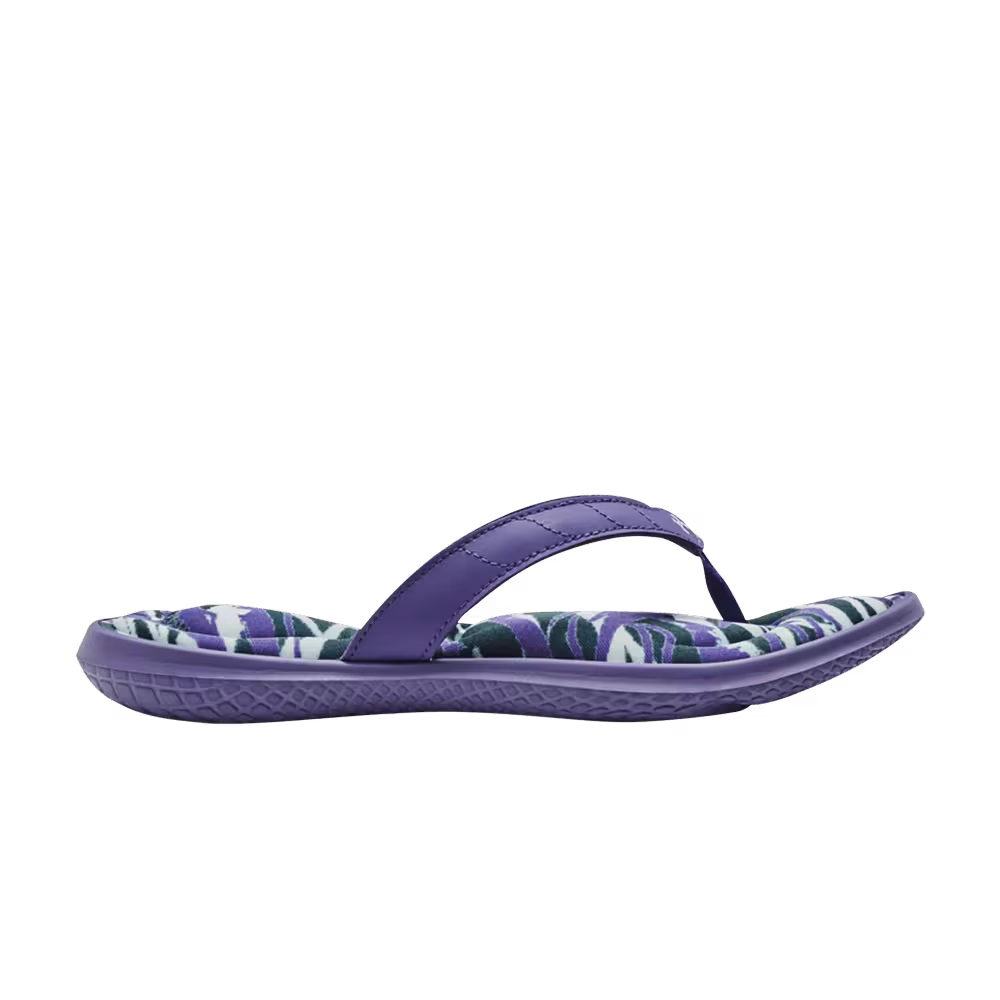 Under Armour Women's Marbella 7 FB Sandal Graphic - Starlight
