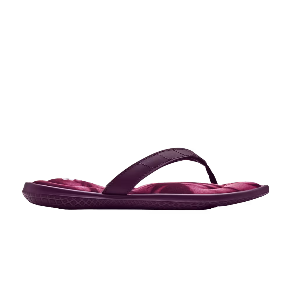 Under Armour Women's Marbella 7 FB Sandal Graphic - Polaris Purple