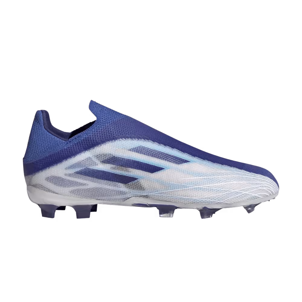 Adidas X Speedflow+ FG J White Legacy Indigo